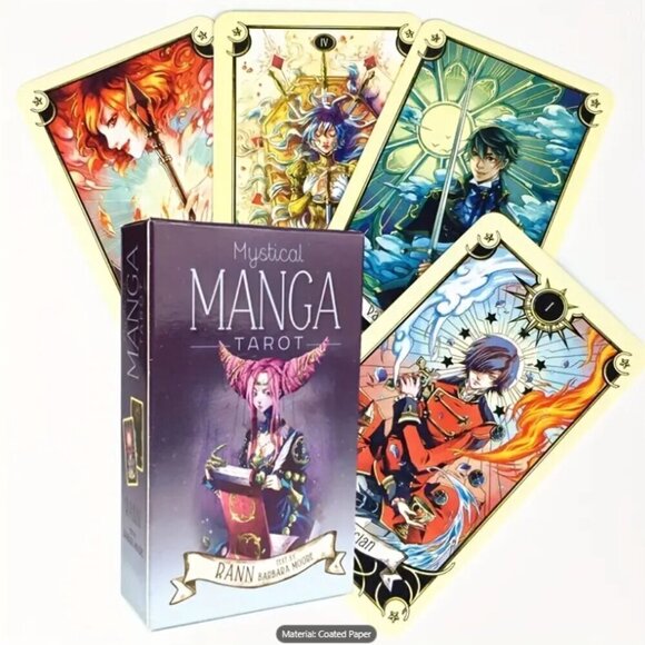 Mystical Manga Tarot Cards by Rann - Picture 1 of 6